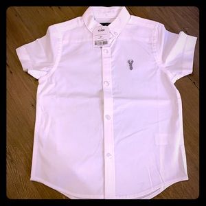 Next white smart boy shirt - Age 4